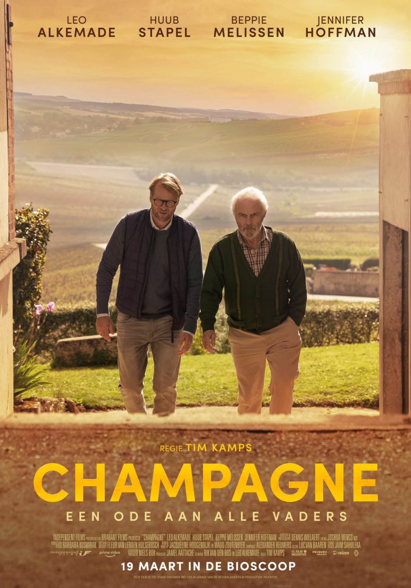 champagne poster